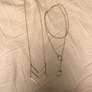 Set of Gold Necklaces